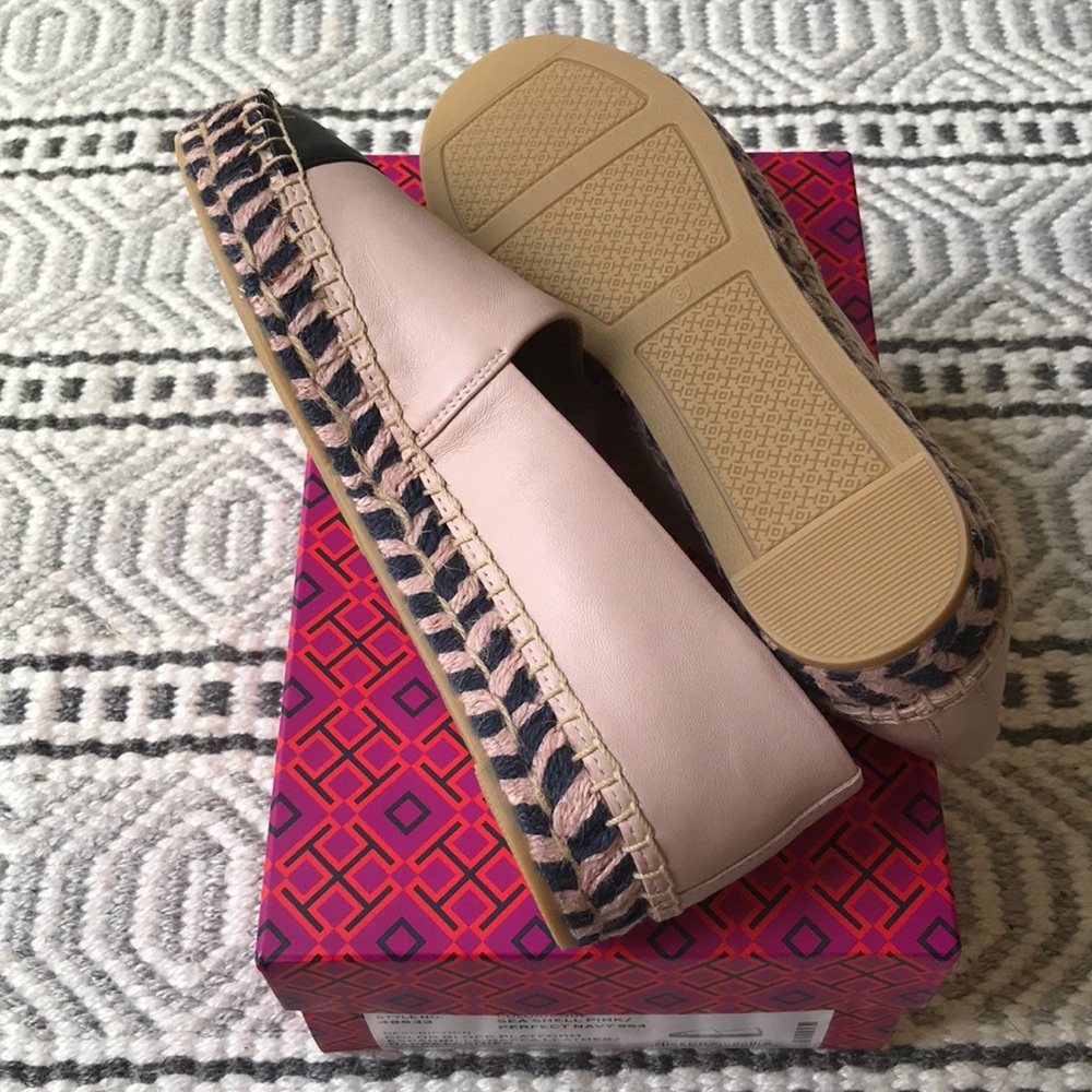 ⭐️ SOLD ⭐️ Tory Burch Colorblock Espadrille Shoes - Picture 6 of 8